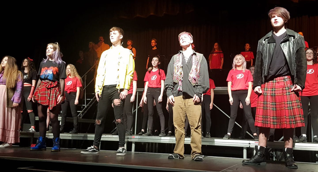 Pe-direct sponsor Llanwern school production