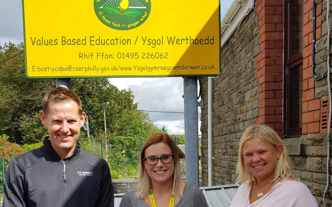 Jordan Lea Doran has made a huge impact at Ysgol Gymraeg Cwm Derwen.