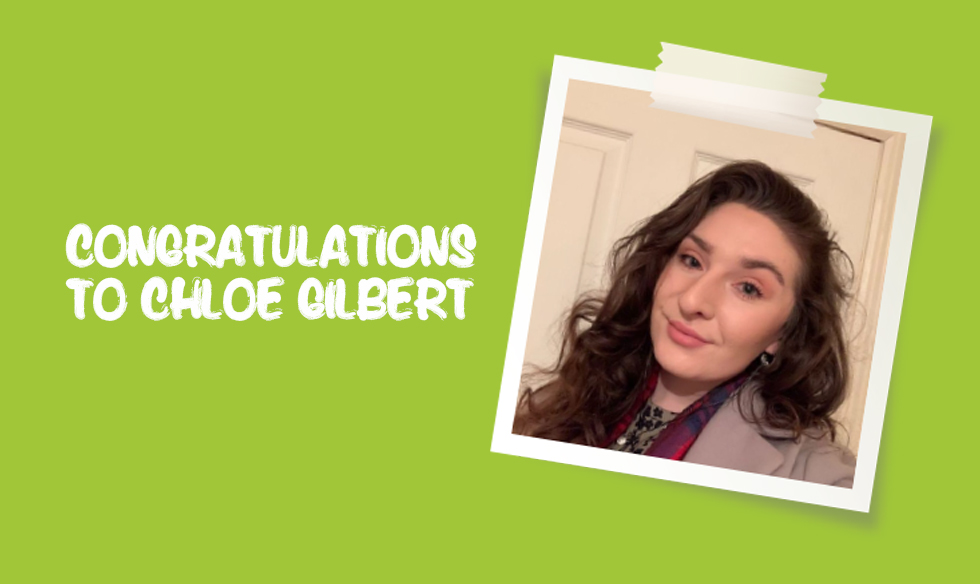 Congratulations to Chloe Gilbert